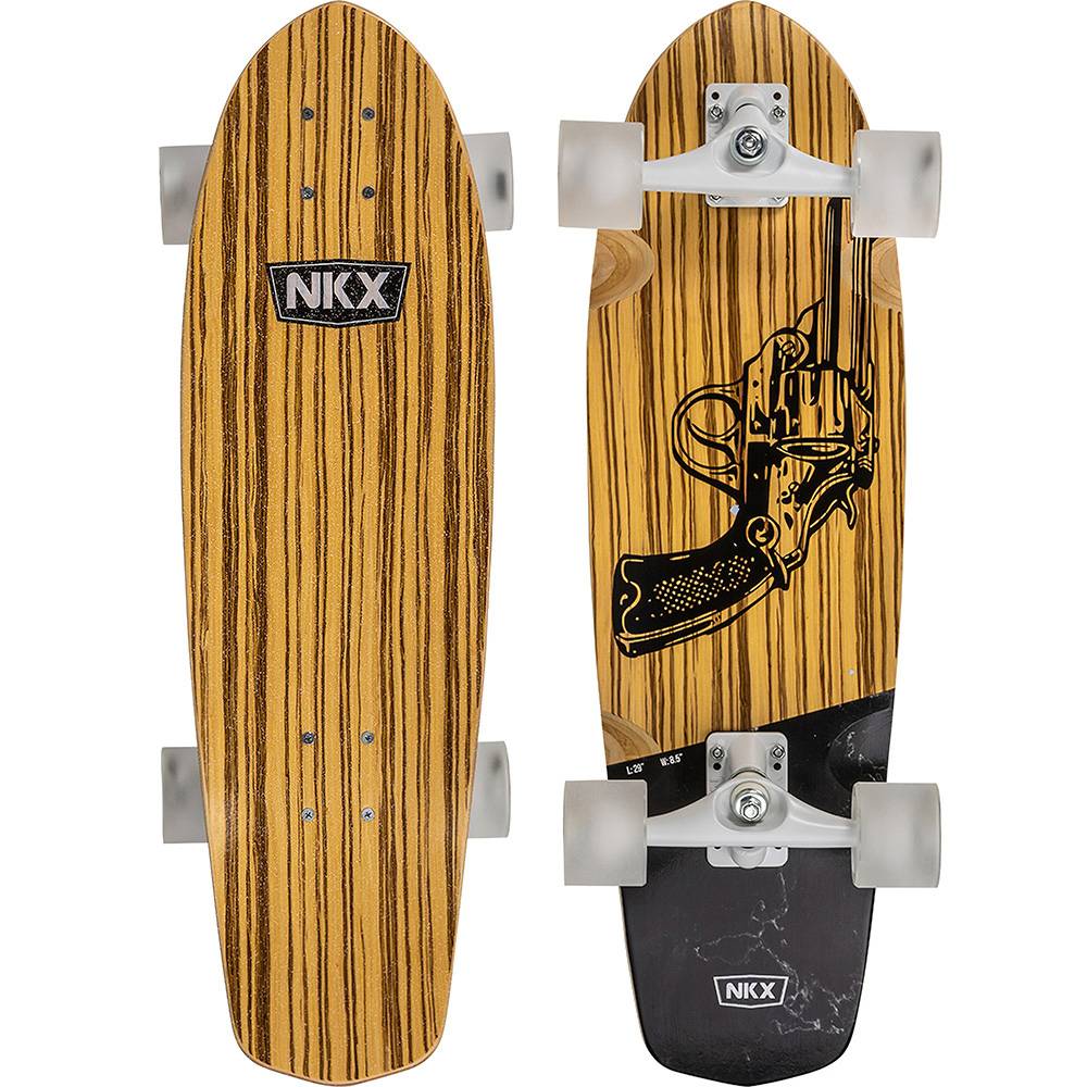 Surfskate Buzz 29" Gris/Marron NKX