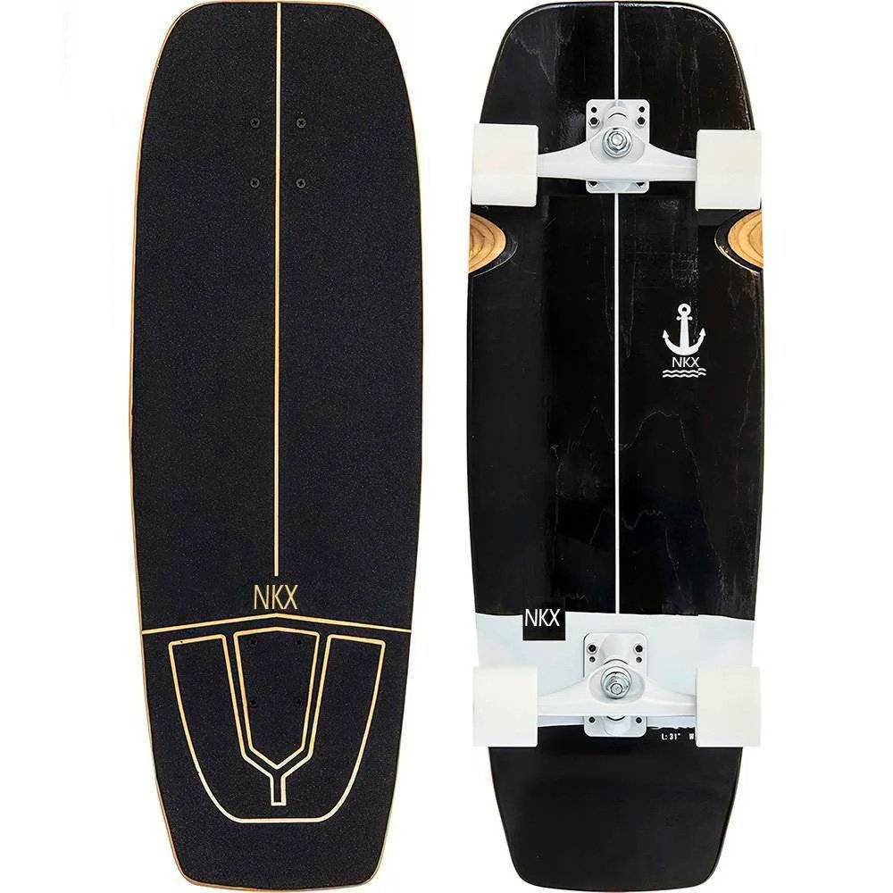 Surfskate Wide Series Black/White NKX