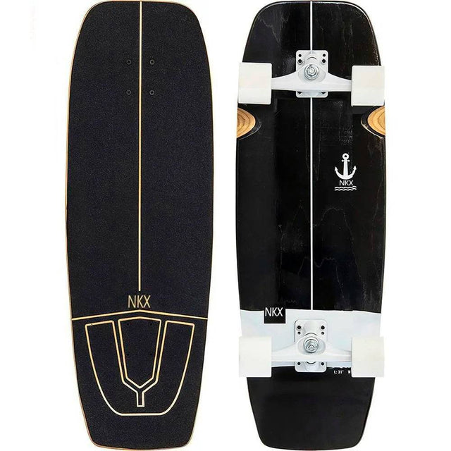 Surfskate Wide Series Black/White NKX
