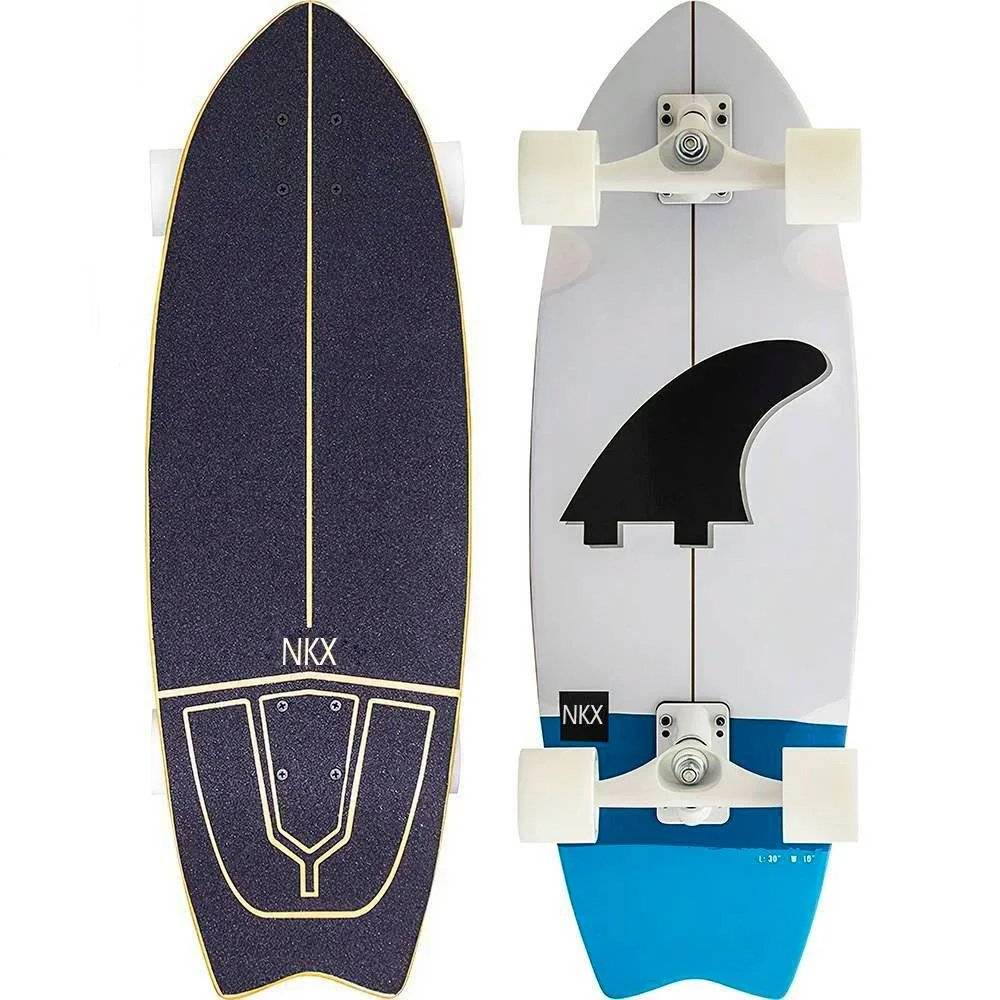 Surfskate Maverick Blue/White NKX