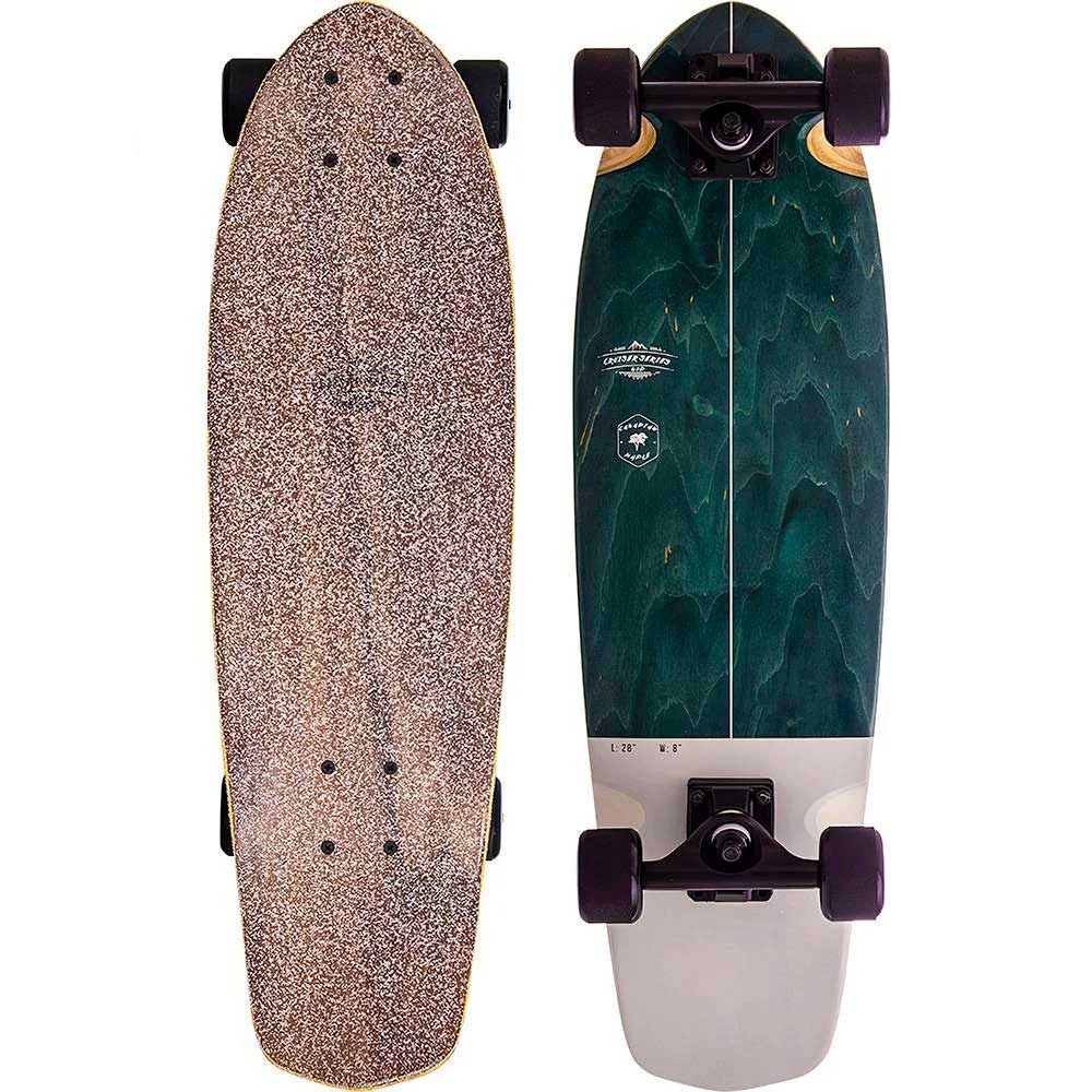 NKX Classic Mini Cruiser Skateboard Series Verde/Gris