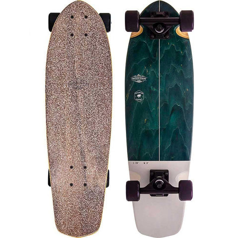 NKX Classic Mini Cruiser Skateboard Serie Grün/Grau