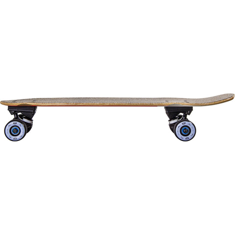 NKX Classic Mini Cruiser Skateboard Series Blanco/Rojo