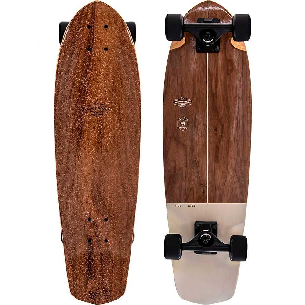 NKX Classic Mini Cruiser Skateboard Series Gris Oscuro