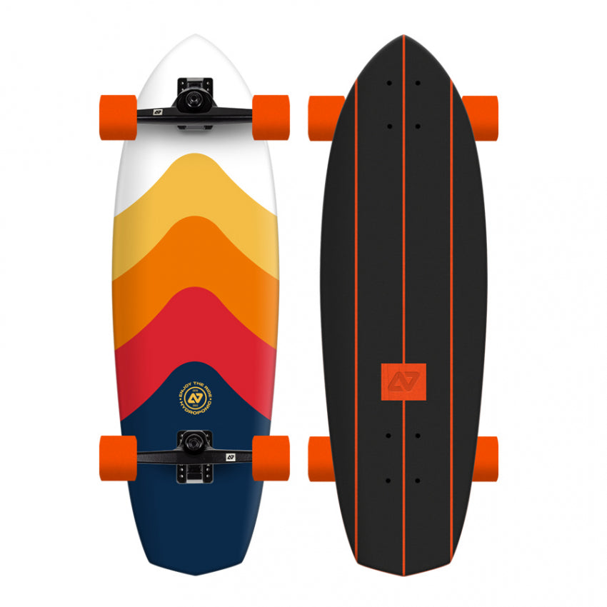 Surfskate DIAMOND Colori Pesce idroponico