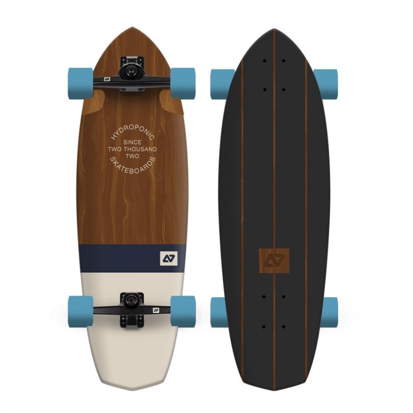 Surfskate DIAMOND Vintage Brown Hydroponic Fish