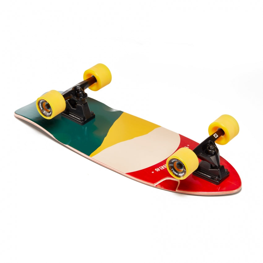 Surfskate FISH 28'' Poisson Hydroponique Rouge Soleil