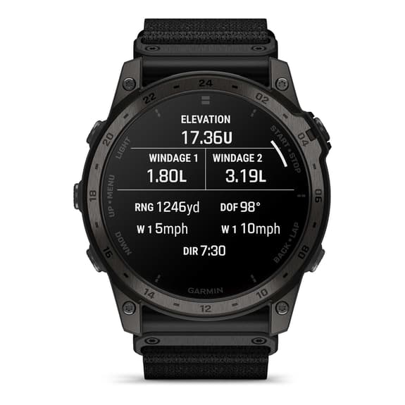 Garmin tactix 7 AMOLED Edition noir bracelet noir