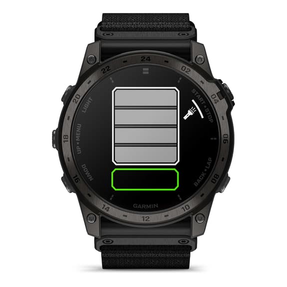 Garmin tactix 7 AMOLED Edition noir bracelet noir