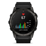 Garmin tactix 7 AMOLED Edition noir bracelet noir