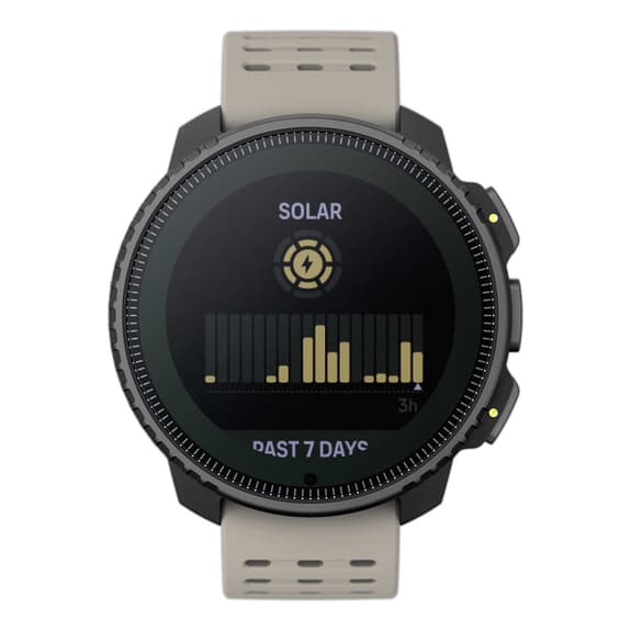 Suunto Vertical Solar acier gris sable noir