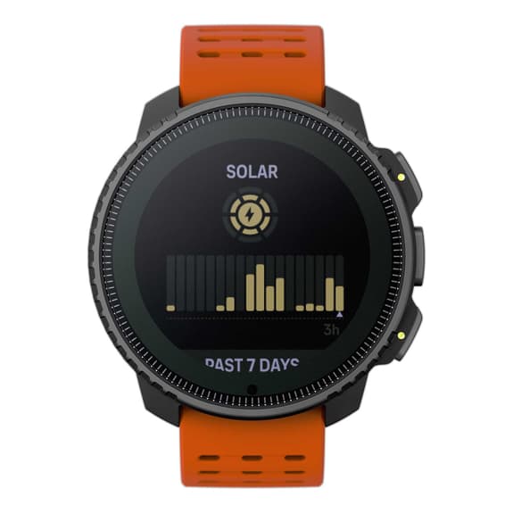 Suunto Vertical Solar acciaio arancione perla nero