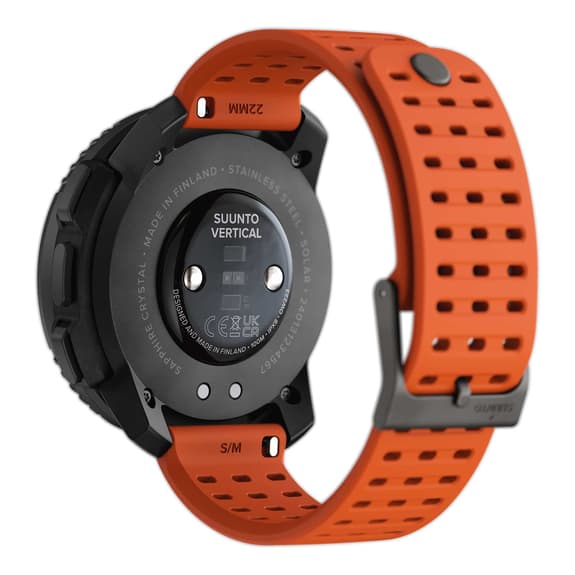 Suunto Vertical Solar acciaio arancione perla nero