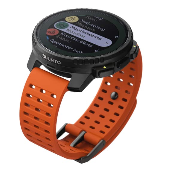 Suunto Vertical Solar acier orange perle noir