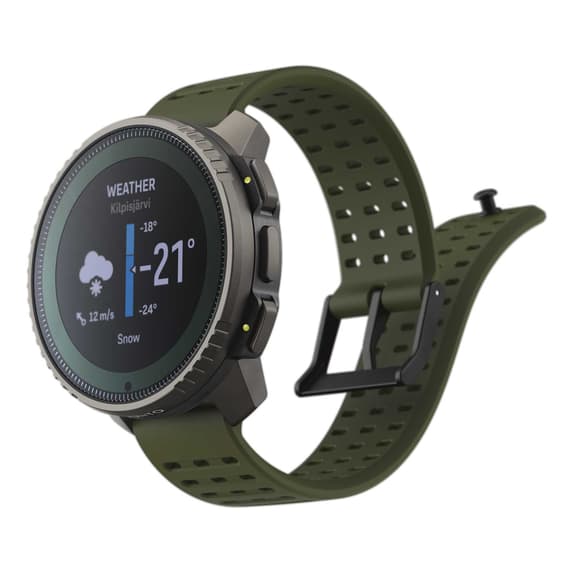 Suunto Vertical Titanium Solaire Vert Forêt