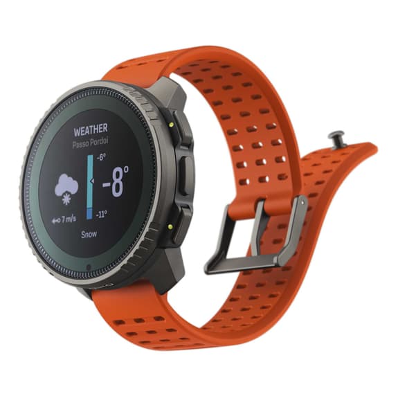 Suunto Vertical Titanium Solar arancione rosso