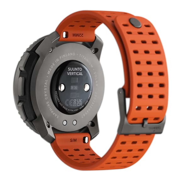 Suunto Vertical Titanium Solar arancione rosso