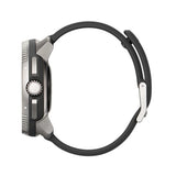 Bracelet en silicone noir anthracite Suunto Race Titanium